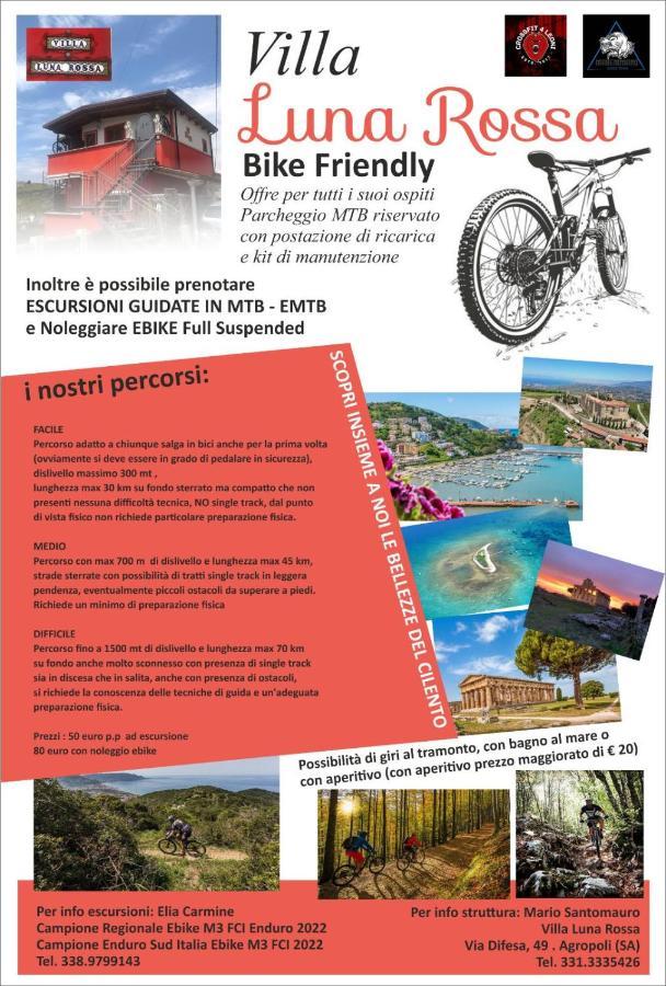 Villa Luna Rossa Agropoli Zewnętrze zdjęcie